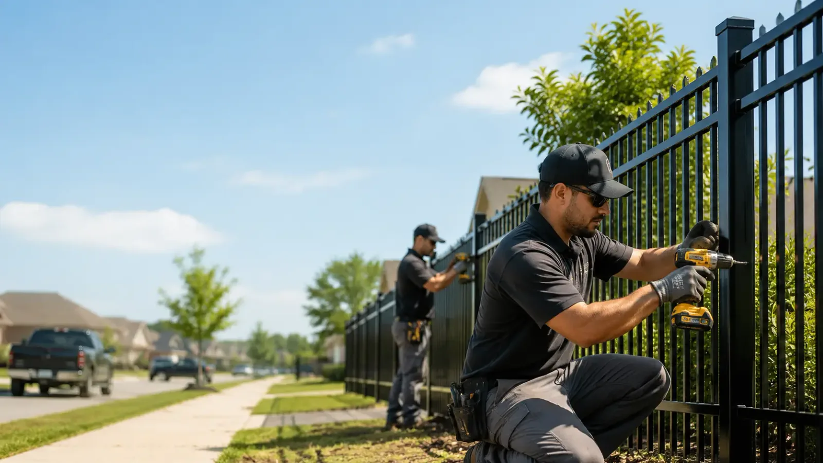 Metal Fence Installation in Powdersville, SC